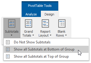 Subtotal And Total Fields In A Pivot Table Earthcape Documentation